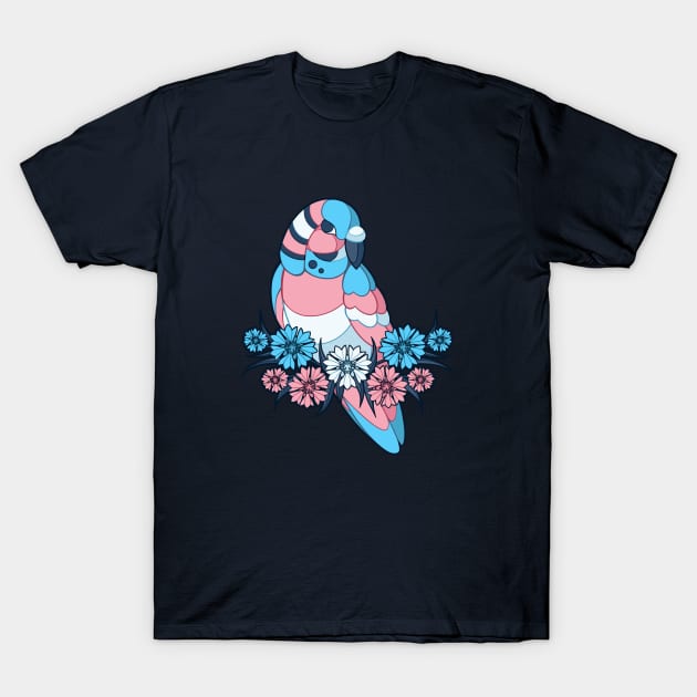 Pride Birds - Transgender T-Shirt by wanderingkotka